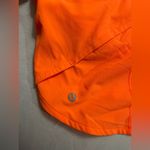 Lululemon NWT  Speed Up Low Rise 2.5” Shorts Lined Highlighter Orange Size 12 Photo 6