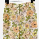 J Crew Drapey Cup to Blend Trouser Pants Womens 2 Zinnia Floral Lined Yellow Photo 0
