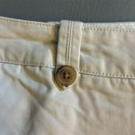 Lands' End Woman's Khaki Chino Shorts Beige Size 16 Casual Summer Tan Photo 3