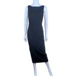 VIVI VICI Sharon Midi Dress Black Photo 5