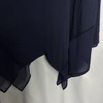 Tommy Bahama Scarf Swim Cover Up Dress Size S/M Navy Adjustable Straps Flowy Photo 4