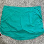 NEW Lands' End Swim Skort Skirt Ruched Swimsuit Bottom Plus Size 24W Green Photo 2