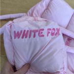 White Fox Boutique White Fox Puffer Tote Bag in Candy Pink Photo 2