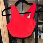 H&M DryMove Medium Support Sports bra tank top asymmetrical workout running Photo 5