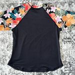 Hurley New Women’s  Floral Long Sleeve Rash Guard Photo 3
