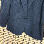 Ann Taylor Talbots Stretch Black Eyelet Blazer Size 2 Photo 3