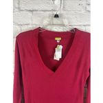 Echo NWT Red Lightweight Bamboo Blend Tunic Casual Sweater Size Medium Photo 1