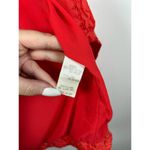 Alberto Makali  Red Lace Blazer M Photo 4