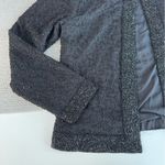 Vintage Dressbarn Collection Black Fully Beaded Long Sleeve Dressy Jacket Small Photo 4