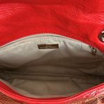 Carolina Herrera Red  Leather Handbag Photo 6