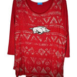 P.‎ Michael Arkansas Razorbacks Shirt Red Size L Photo 0