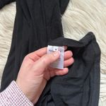 Reformation Doria Dress In Black Photo 7