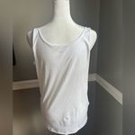 Eileen Fisher NEW LIGHTWEIGHT Organic Cotton White Basic Tank Top large Photo 2