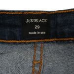 Just Black  Women's 29 Straight Crop Split Raw Hem Jean Photo 8
