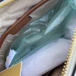 Michael Kors MK Jet set Large Zip Chain Crossbody - Vanilla Photo 8