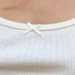 Brandy Melville Belle Bow Lace Tank Photo 2