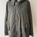 American Eagle  Jacket Womens Coat Hooded Faux Fur Removable Lining Utility Photo 0