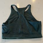 Outdoor Voices  Athletic High Neck Green Crop Top Sports Bra Size Women's Small Photo 2