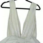 Rebecca Vallance Davina Bow Wedding Gown Ivory US 2 NWT – Modern Bridal Dress White Photo 13