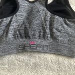 Shefit Lounge Bra Womens XS Raceback Front Zip Closure Style 110004 Sports Gray Photo 3