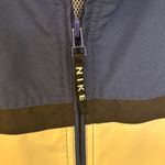 Nike Blue and Black Windbreaker White Stripe 90s Performance Jacket Photo 2