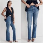 Madewell  Skinny Flare Jeans in Fairson Wash NK889 Size 27 Photo 1