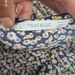 ZARA Trafaluc Navy Floral Dress Photo 2