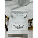 NEW!‎ Francesca’s Yellow and black star earrings Gold Photo 2