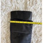 Steve Madden  Black Leather Knee High Boots Womens Size 7 Riding Moto StyLe Photo 3