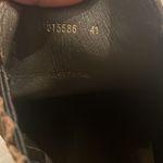 Prada  Brown Suede Chunky Ankle Booties Photo 7