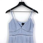 Bardot  Circle Lace Midi Dress Light Blue 8/M Photo 1