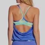 Nike  Swim Cascade Drape-Back Tankini‎ Top Size S Built in Bra Removable Cups NEW Photo 1