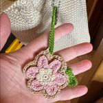 The Sak NWOT Large Dylan Backpack in Crochet w/ Adjustable Backstrap Cream Ivory Photo 13