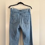 MOTHER high waisted rider ankle fray jeans Blue Size 27 Photo 5