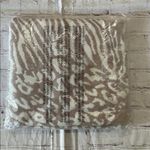 Barefoot Dreams  NWT CozyChic Ultra Lite Ocean Breeze Faded Rose Poncho Animal Photo 4