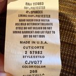 Rampage 90s/y2k strapless brown, tan, and gold top women’s size L NWT Photo 4