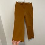 Lands' End LANDS’ END Mid Rise Slim Leg Chino Crop Pants Brown Cotton Cropped Chinos Work 8 Photo 7