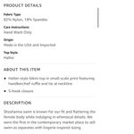 Shoshanna 🆕  handkerchief floral halter bikini top Photo 8