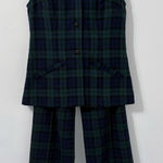 Pendleton Vintage Wool Plaid Vest Pants Set Sz 10 Photo 0