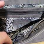 Nicole Miller Gray Vegan Leather Crossbody Bag Photo 10