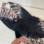 Young Fabulous and Broke Black & Pink Tie Dye Jumpsuit Racerback Tapered Size M Photo 8