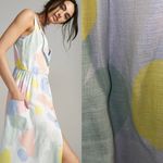 Anthropologie NWT $252 x Bobo Choses Multicolor Buttonfront Maxi Dress S Photo 1