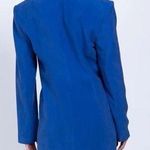 NWT SABINA MUSAYEV Giarda Tailored Blazer Dress Blue Sz M Size M Photo 1