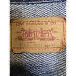 Levi's  Upcyled Jean Jacket XL Blue Denim Trucker Edgy Biker Street Rocker 80s 90s Photo 5