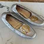 Marc joseph New York scrunch loafer size 7 Silver Photo 0