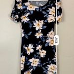Heart & Hips Women’s Ruched Short Sleeve Floral Mini Dress Black NWOT Photo 11