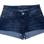 Max jeans Mavi Jeans Denim Shorts Cuffed Dark Wash Casual Summer Womens Size 25 Photo 0