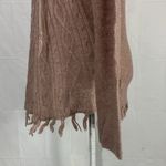 prAna Shelby Poncho Dusty Rose Wool Blend Sweater Size: XL Photo 5