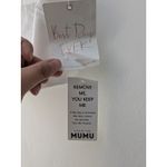 Show Me Your Mumu  Tucker Top in Ivory Luxe Satin Cropped Lined Stretch Small Photo 8