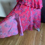 KEEPSAKE the Label | Red Floral Heart and Soul Ruffle Midi Slip Dress | Large Photo 2